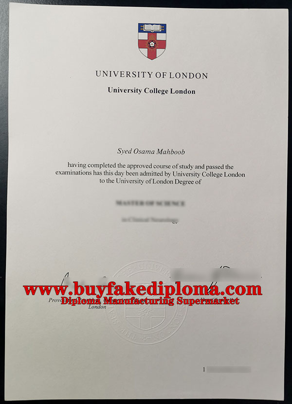 How to buy UCL diploma|University of London fake degree