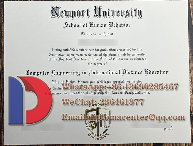 Newport University diplomas