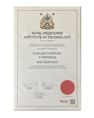 How much does it cost to buy a fake RMIT University certificate