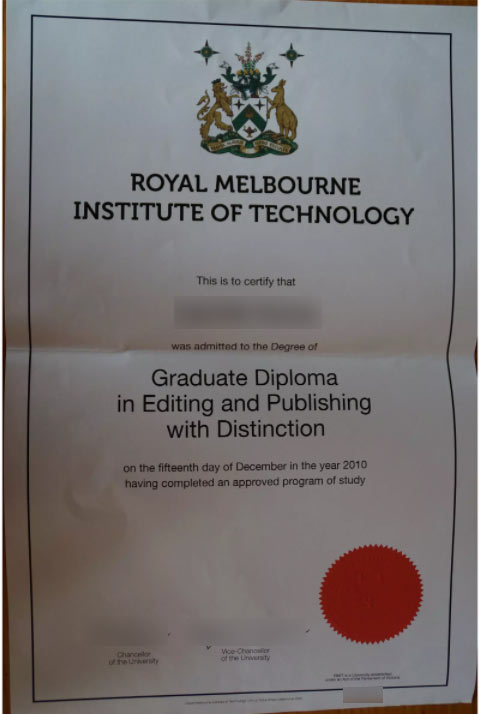 2010 RMIT Graduate Diploma