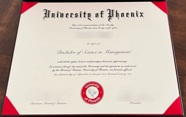 2021 Your Bachelor's degree from the University of Phoenix