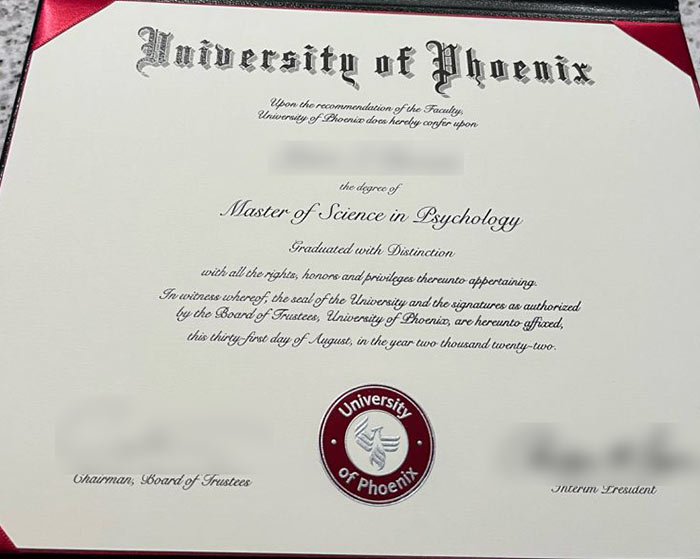 M.s. in Psychology,University of Phoenix,2022