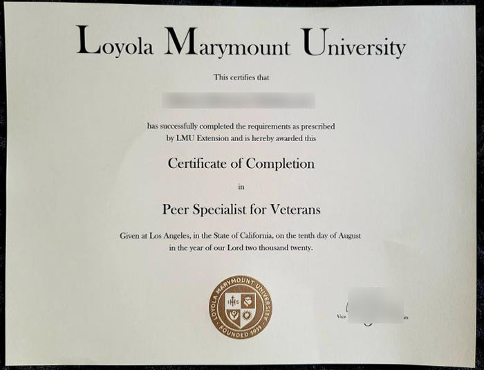 LMU Certificate 2022