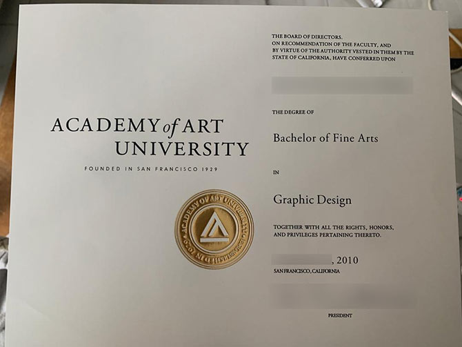 2010 AAU Bachelor of Fine Arts