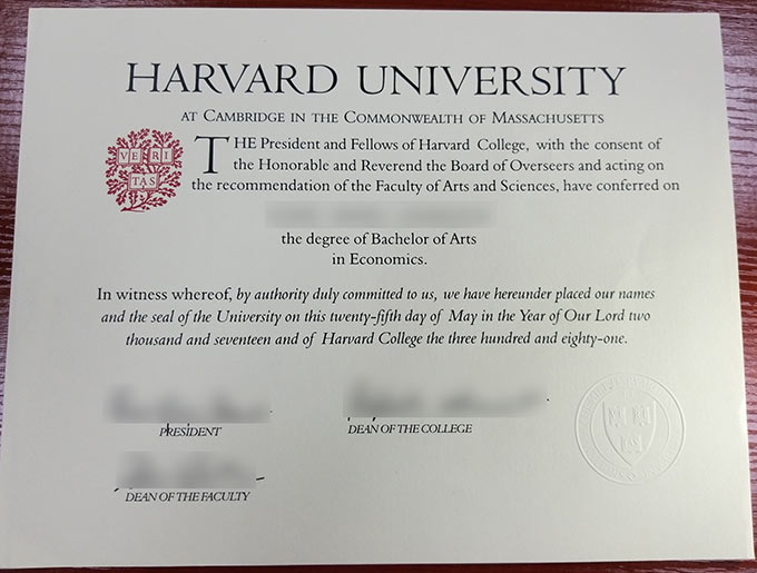 Bachelor of Arts in Economics,Harvard University