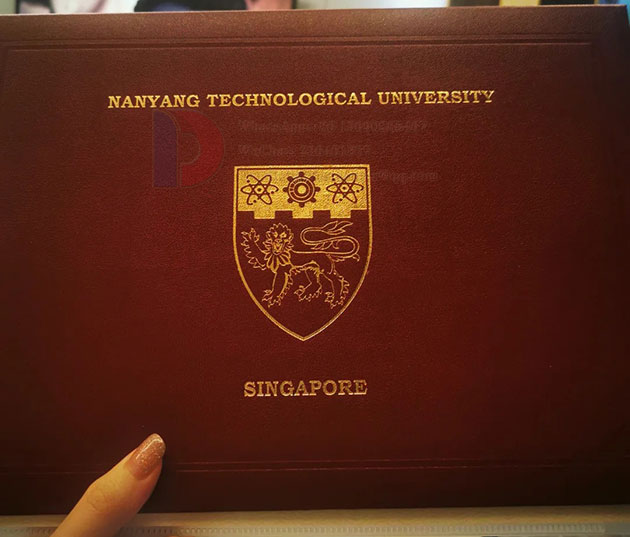 NTU degree certificate cover