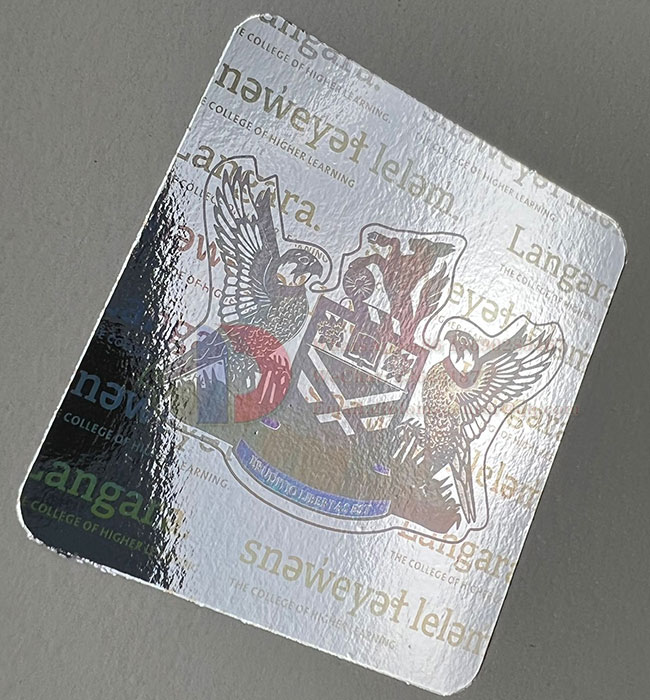 Langara College hologram