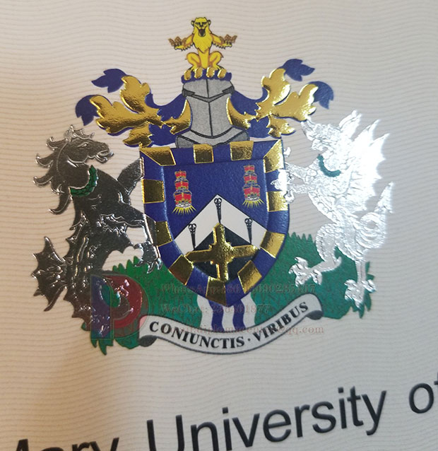 QMUL embossed LOGO