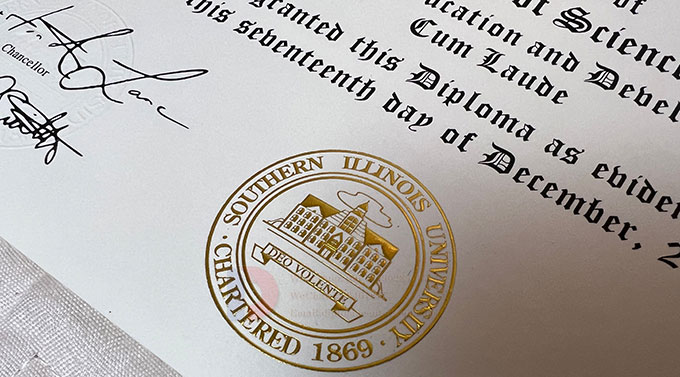 SIU embossed seal