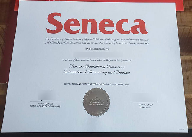 Bachelor's Degree with Honours in International Accounting and Finance from Seneca College in 2022