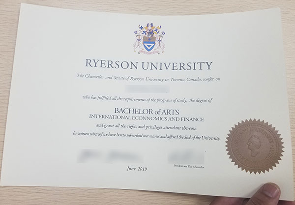 2019 Bachelor's degree in International Economics and Finance from Ryerson University