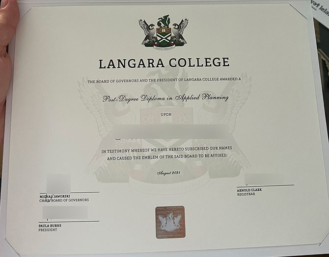 Bachelor's Degree from Langara College in 2021