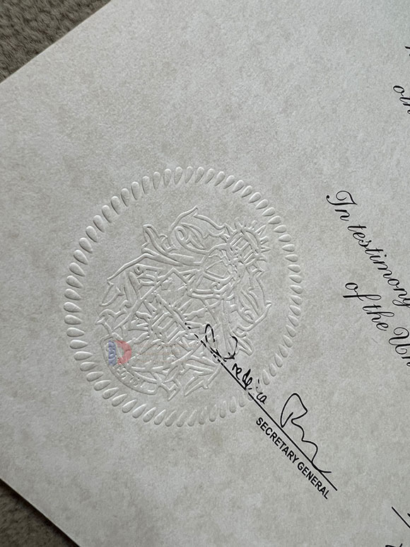 Sample 2023 Concordia University diploma