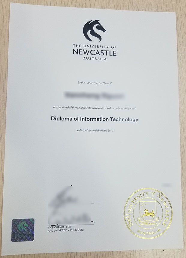 Newcastle Diplomas in Information Technology 2019