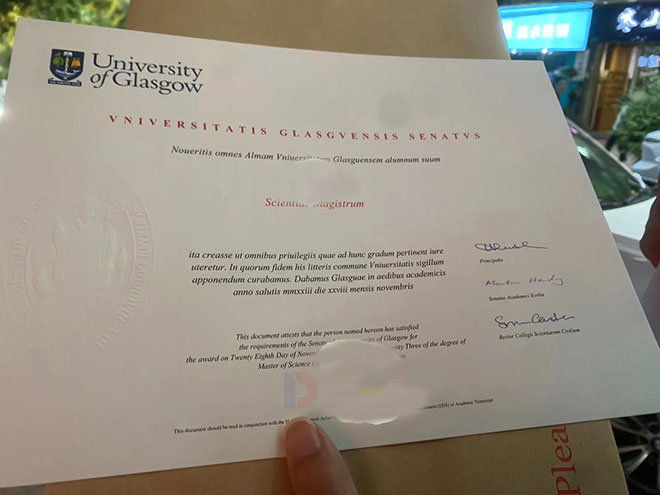 2022 University of Glamorgan Degree Certificate