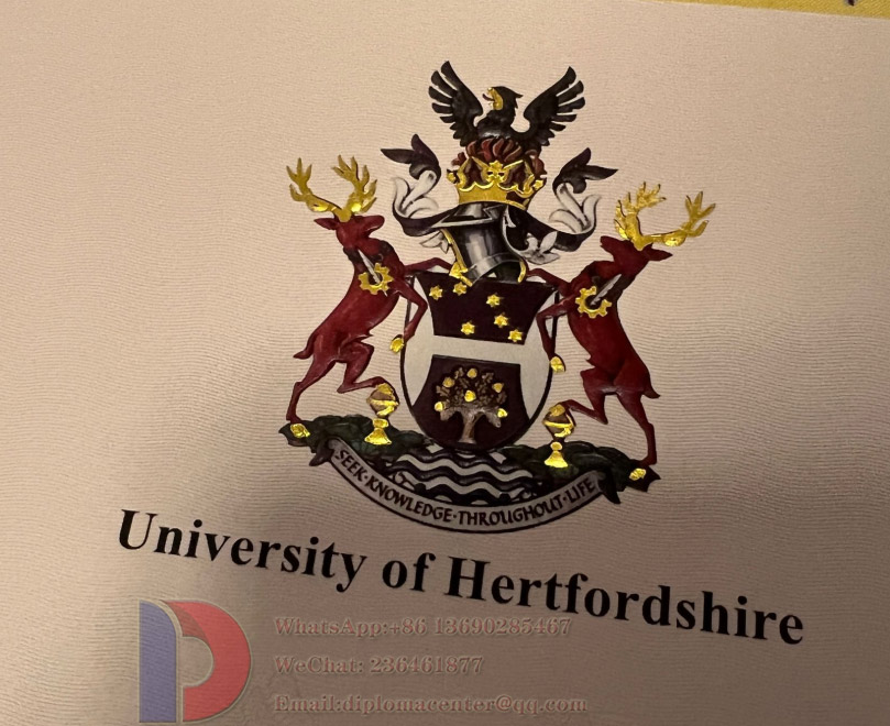 The seal logo of the University of Hertfordshire