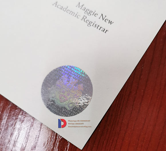 Northumbria University Certificate Hologram