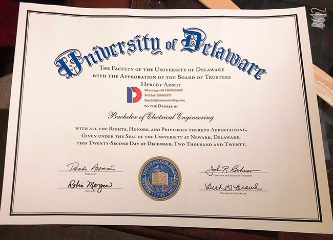 2022 Degree Samples from The University of Delaware