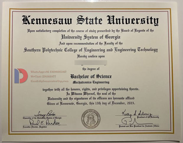 2023 Degree Samples from Kenosha State University