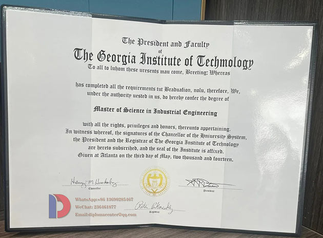 Master's degree sample from Georgia Institute of Technology in 2014
