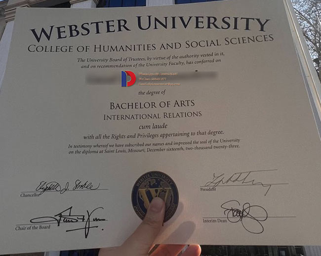 Samples of the Master's Degree in Literature from Webster University in 2023