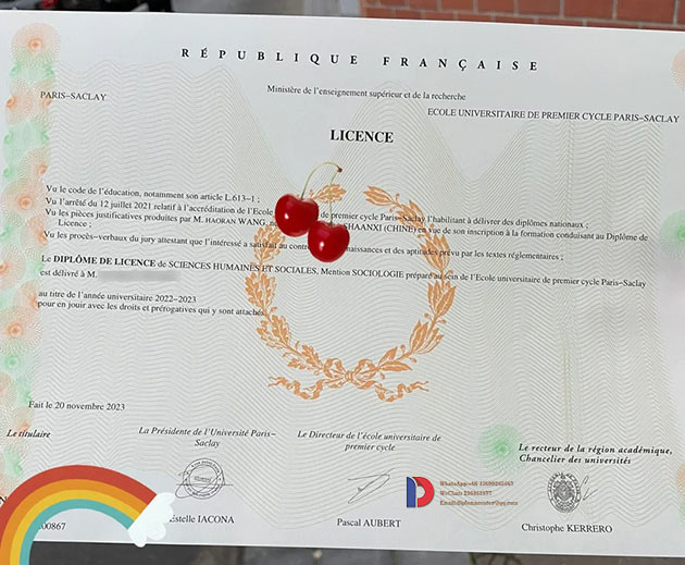 2022-2023 Degree Samples of Sorbonne University