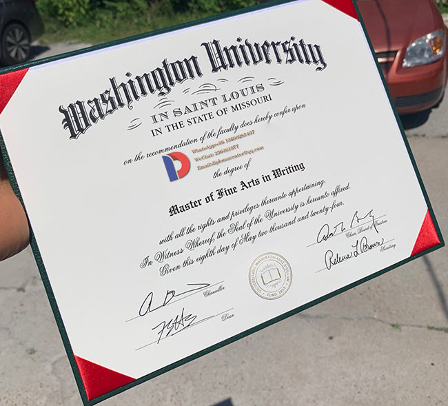 2024 Degree Samples from Washington University in St.Louis