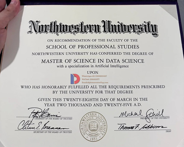 Northwestern University 2025 Master's Degree Sample Case