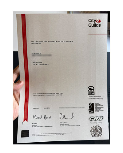 Where can I buy a fake City and Guilds Association 