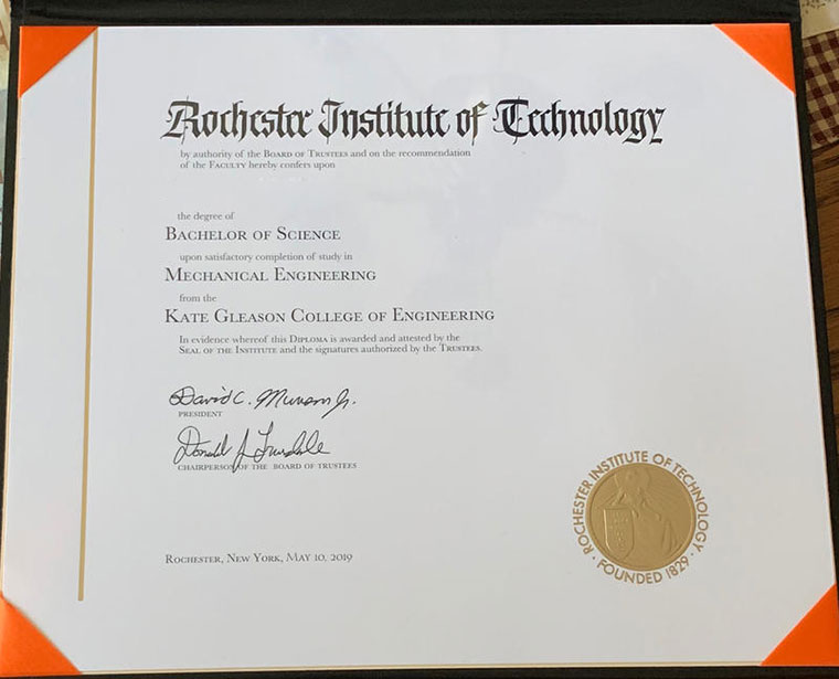 2019 RIT Degree Samples