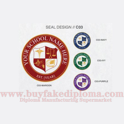Diploma seal design icon template 13