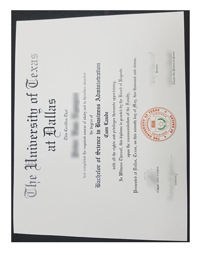 How to buy fake University of Texas at Dallas Diploma Certificate