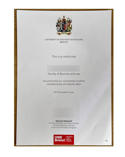 How much does it cost to buy a fake UWE Bristol certificate