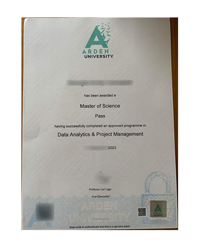 How can I buy an Fake Arden University degree Certificate