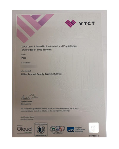 How much does it cost to buy fake VTCT certificates?