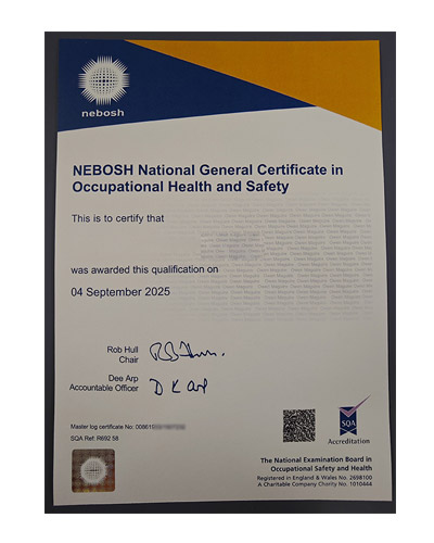 Where can I purchase the NEBOSH Occupational Safety Certificate?