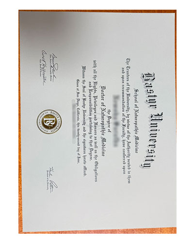 How to order a degree from Bastyr University through our website?
